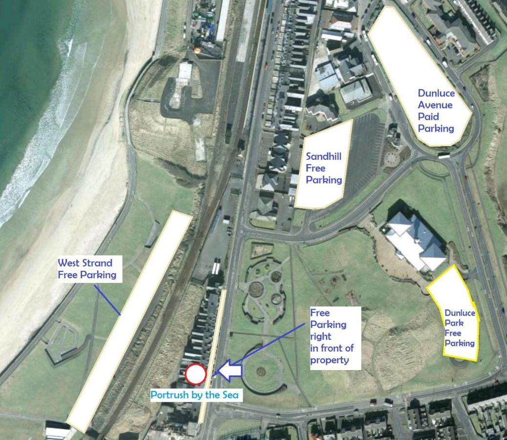 1 West Beach - Dog Friendly - Portrush By The Sea Kültér fotó